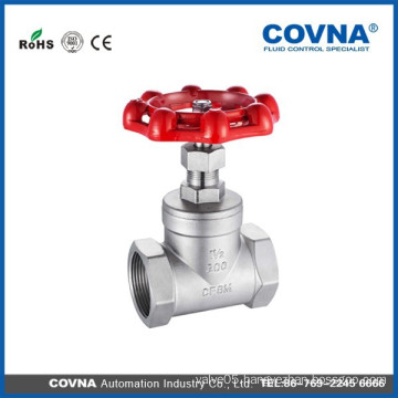 1PC water pvc ball valve ball 1000WOG stem gate valve